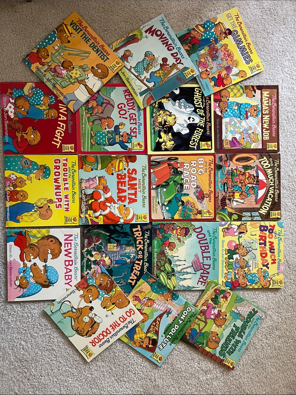 Bundle of Vintage Berenstain Bears Books- Lovingly Used - SFH
